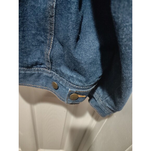 N 40 Gear Jean Jacket Insulated Hooded Mens 4X Outdoor Lodge Heavy-duty Winter - Picture 8 of 11